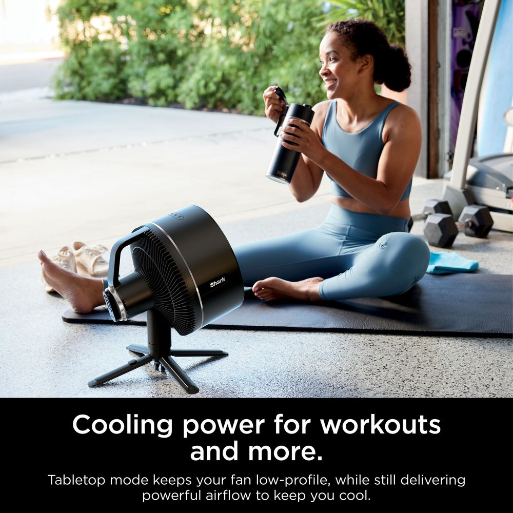 Shark FlexBreeze HydroGo Portable Misting Fan, Corded & Cordless, Indoor & Outdoor, Model FA050UK