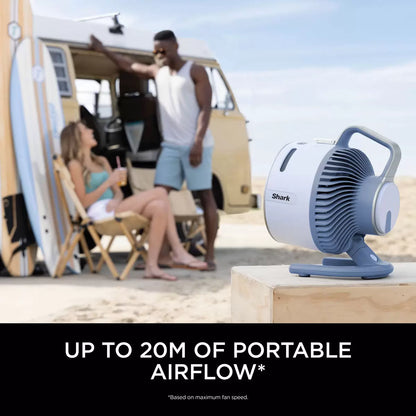 Shark FlexBreeze HydroGo Portable Misting Fan, Corded & Cordless, Indoor & Outdoor, Model FA050UK