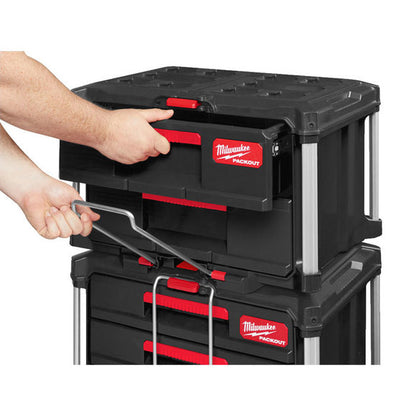Milwaukee PACKOUT 2-Drawer Tool Box, Modular Storage Organizer